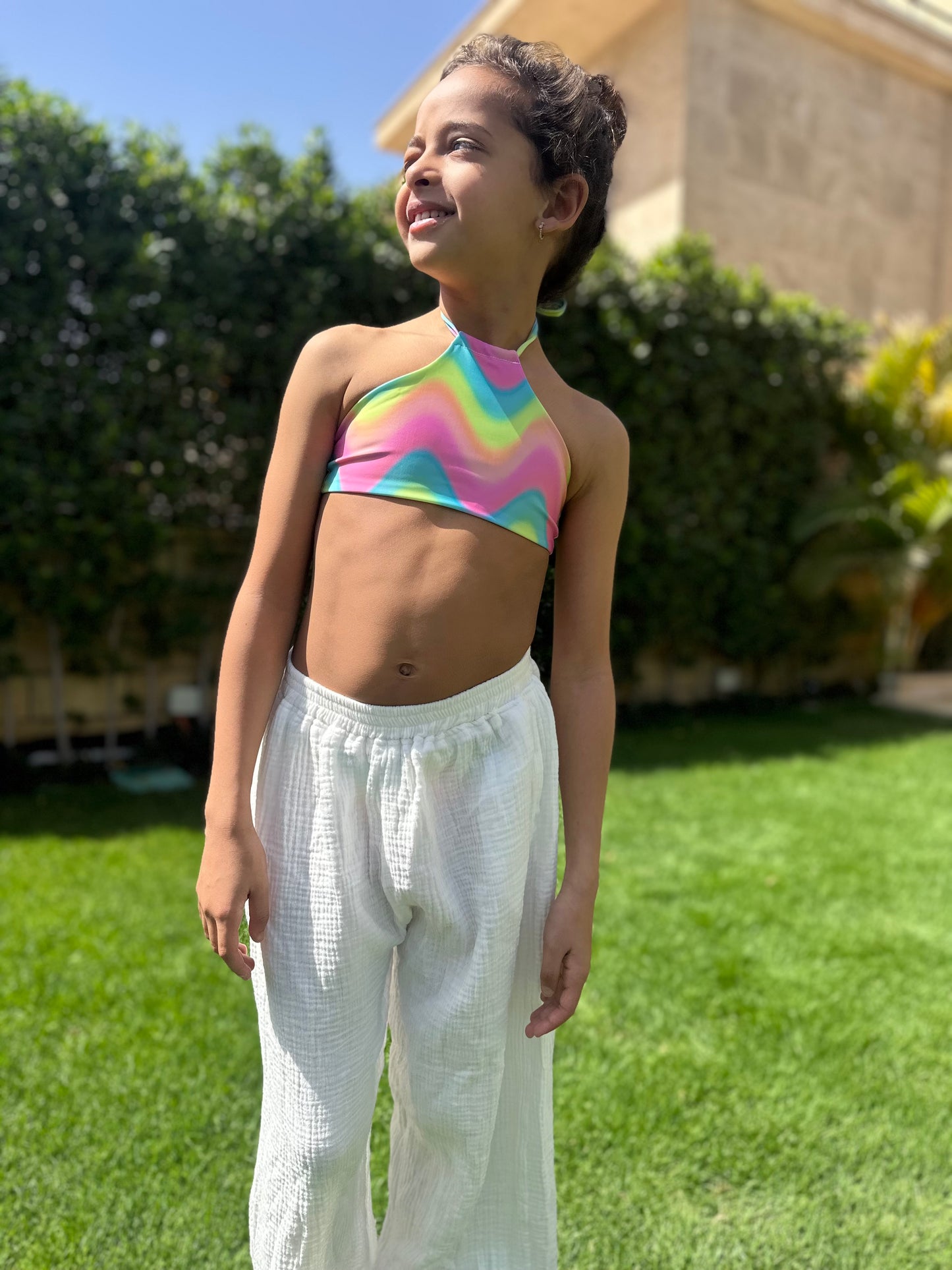 Flowy pants (White)