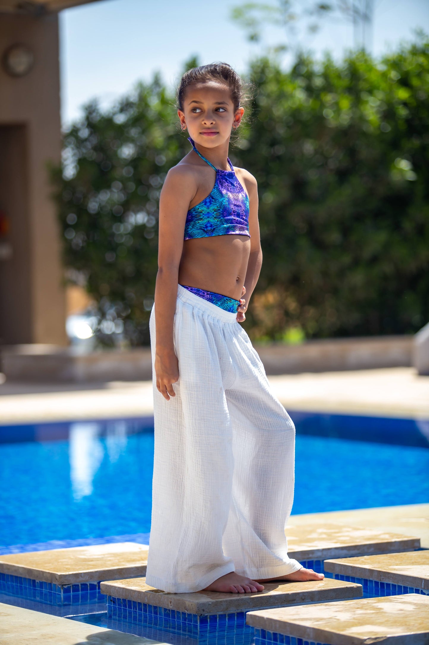 Flowy pants (White)