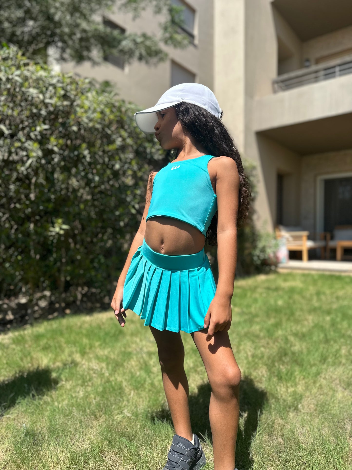 Aqua tennis set
