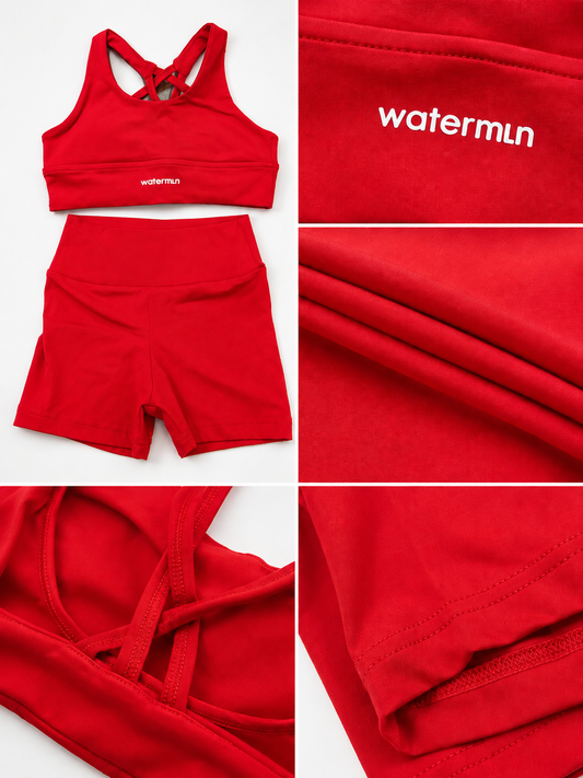 Polished Red performance set