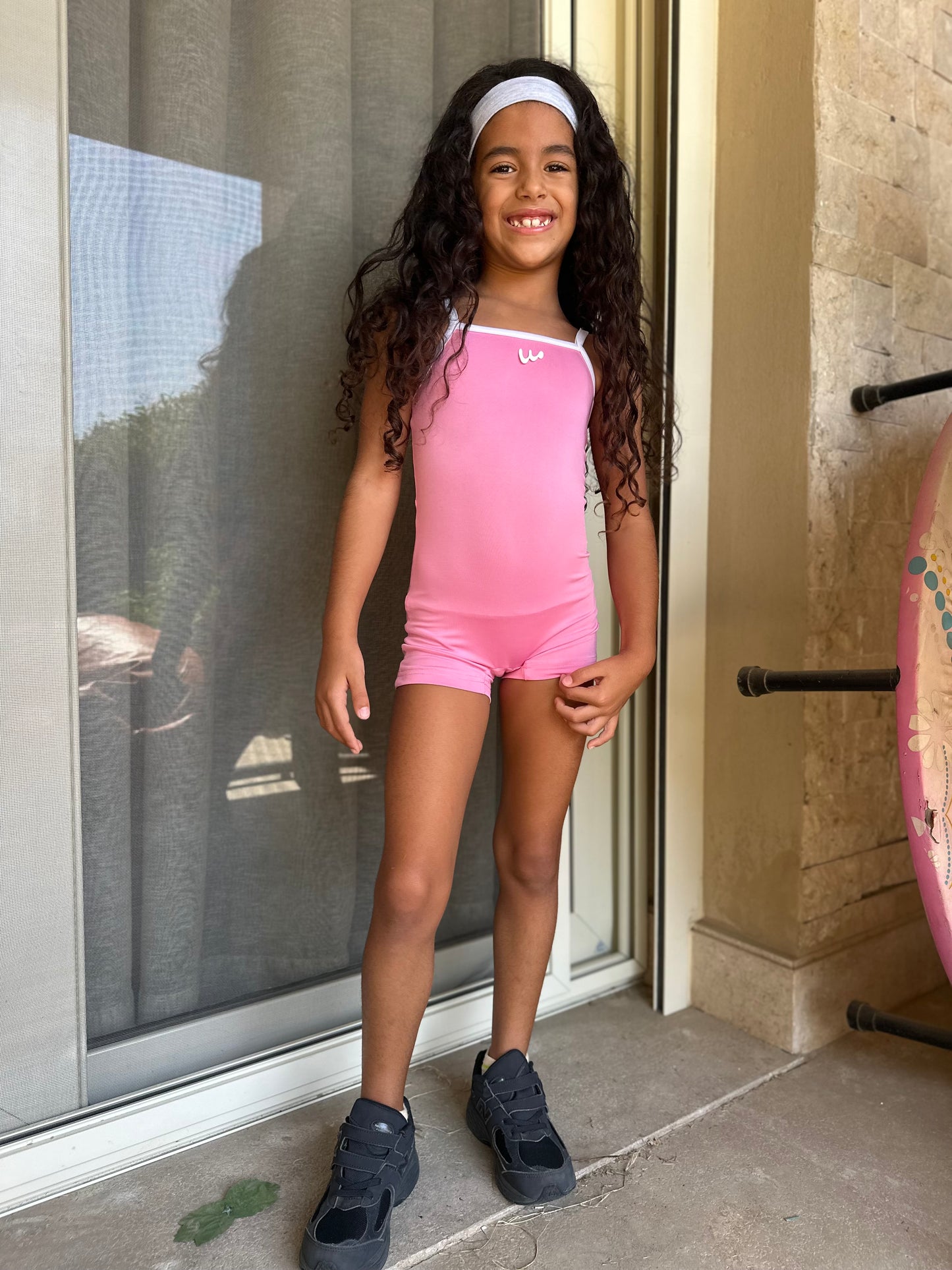 The Must Have bodysuit (pink/blue)