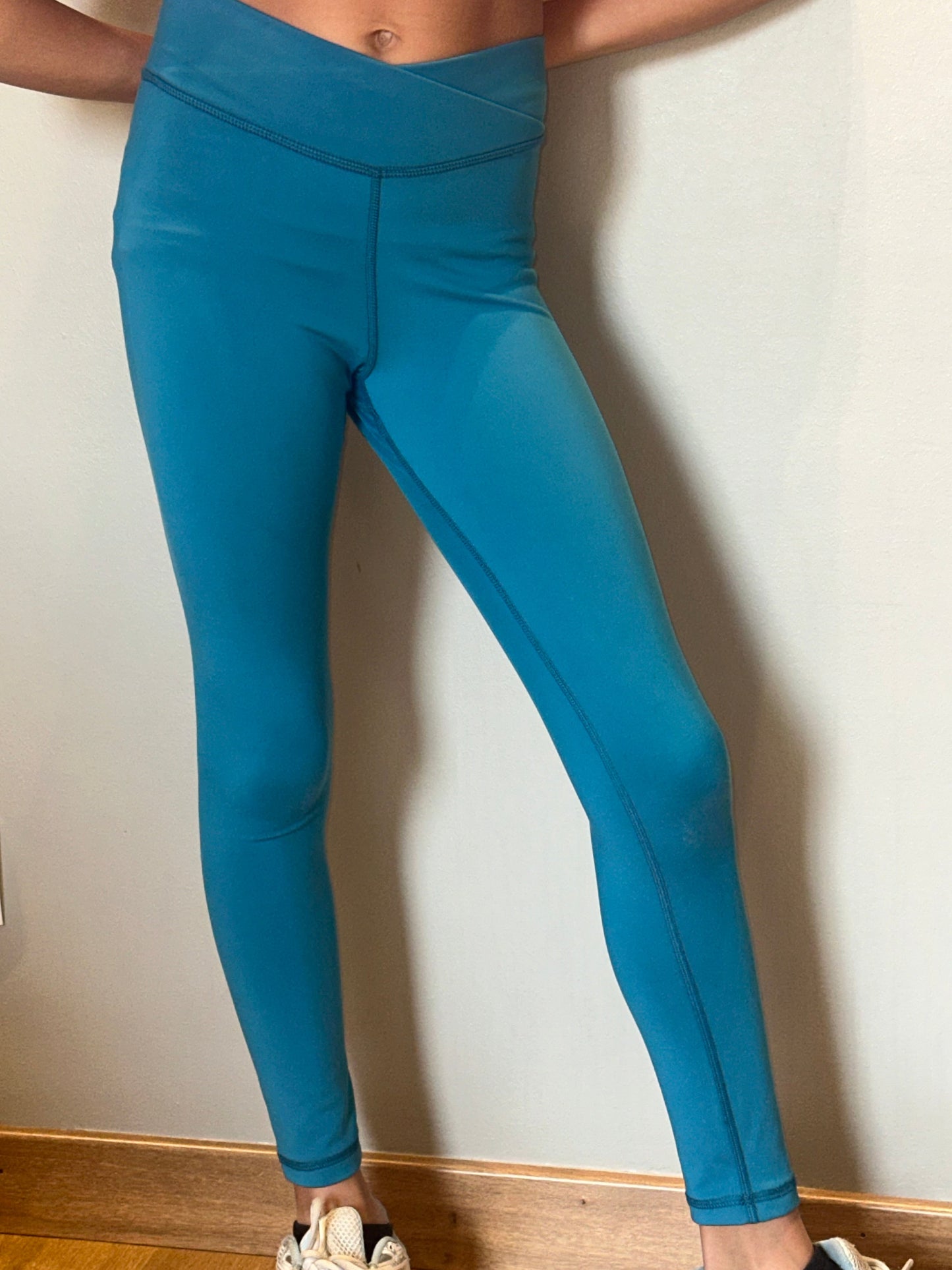 Sueded Sky blue legging