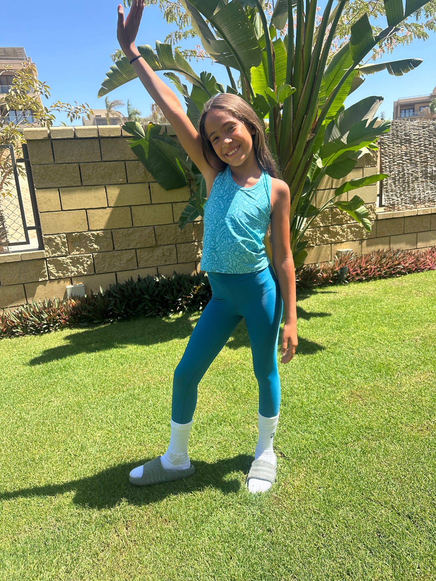 Muscle top (Aqua blue)