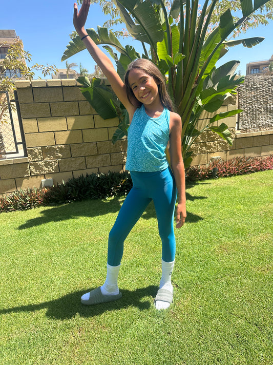 Muscle top (Aqua blue)
