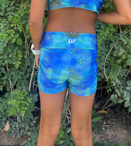 Blue Bubblepop Short