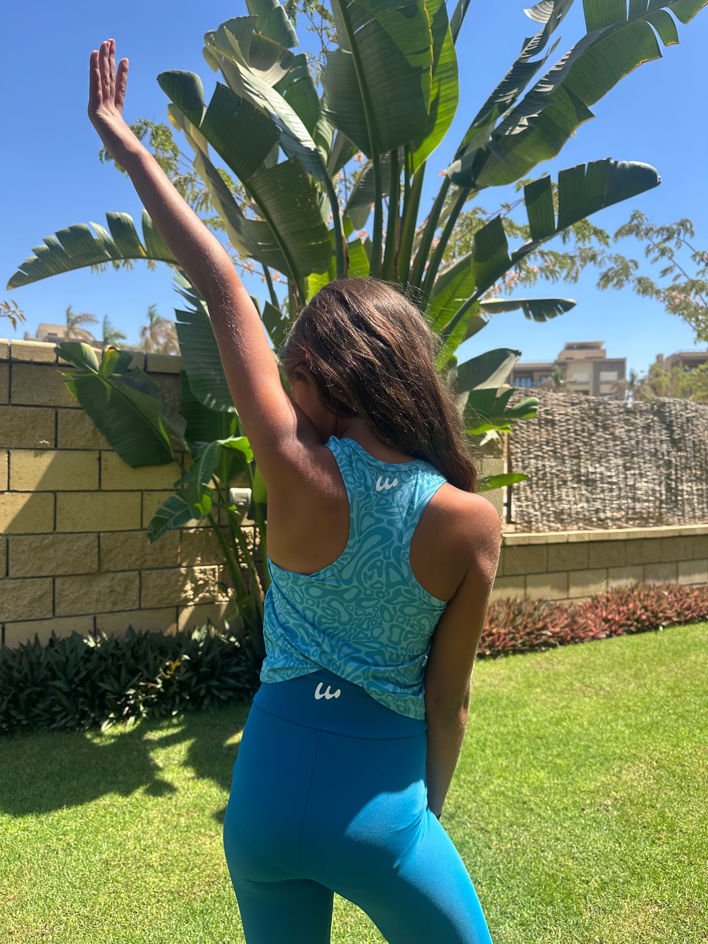 Muscle top (Aqua blue)