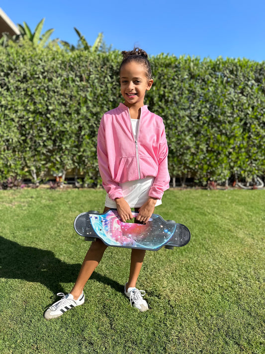 Pink light fleece jacket