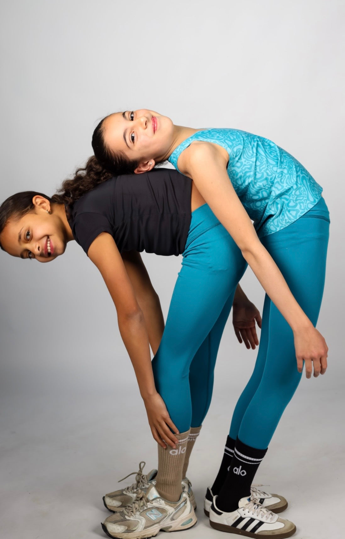 Sueded Sky blue legging