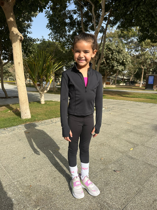 Black performance top