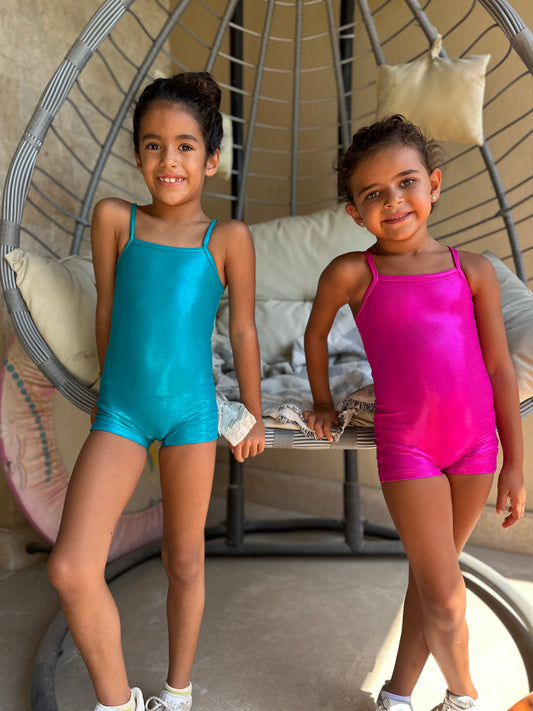 Bodysuit (metallic purple)