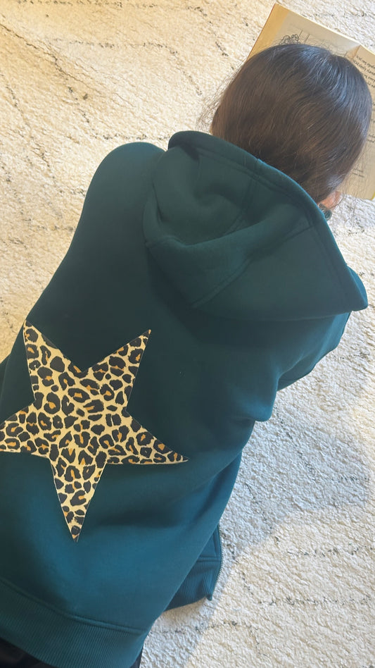Teal fleece jacket