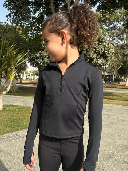 Black performance top