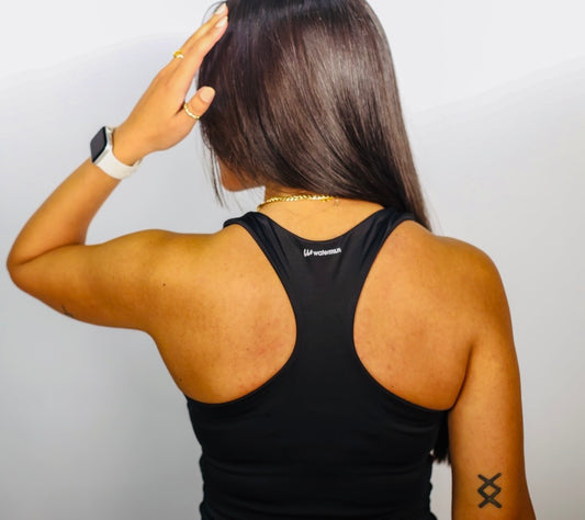 ForHer Black muscle top