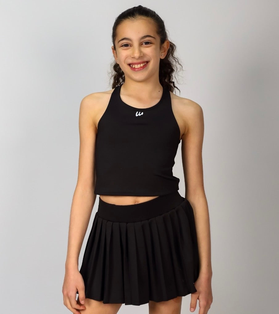 Black tennis set