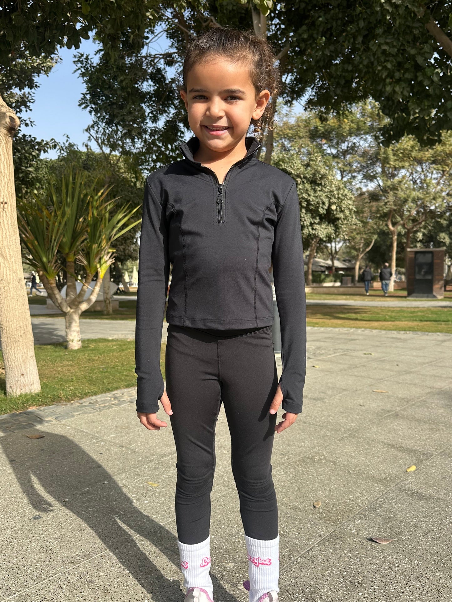 Black performance top