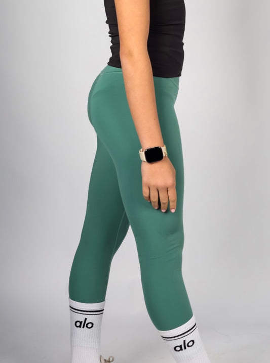 ForHer Sueded Sage green legging