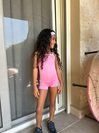 The Must Have bodysuit (pink/blue)