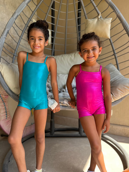 Bodysuit (metallic purple)