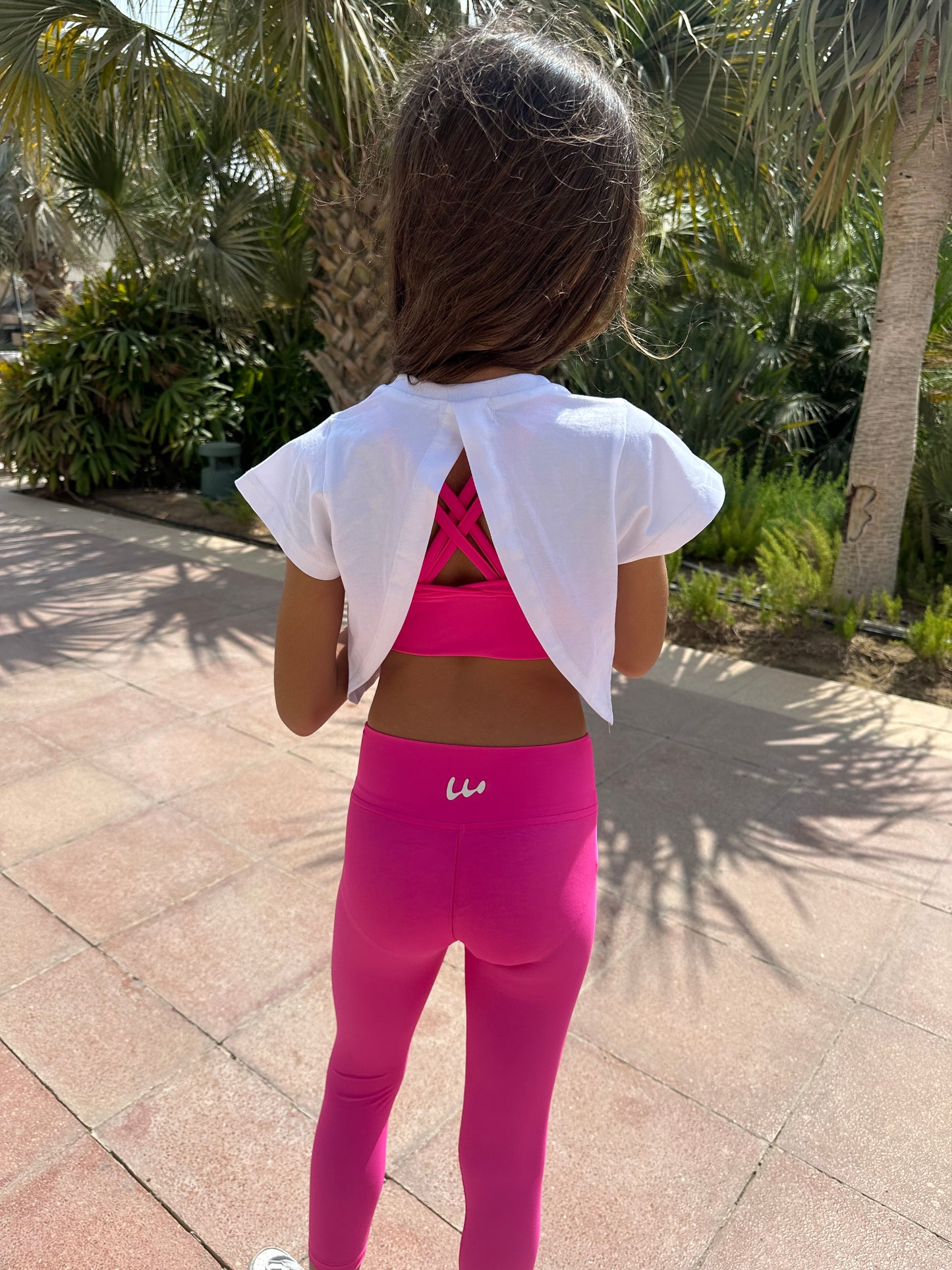 Open back basic T