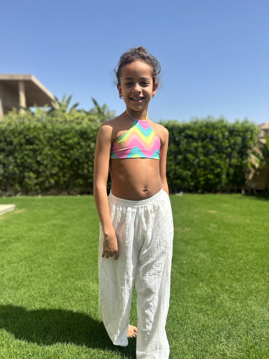 Flowy pants (White)