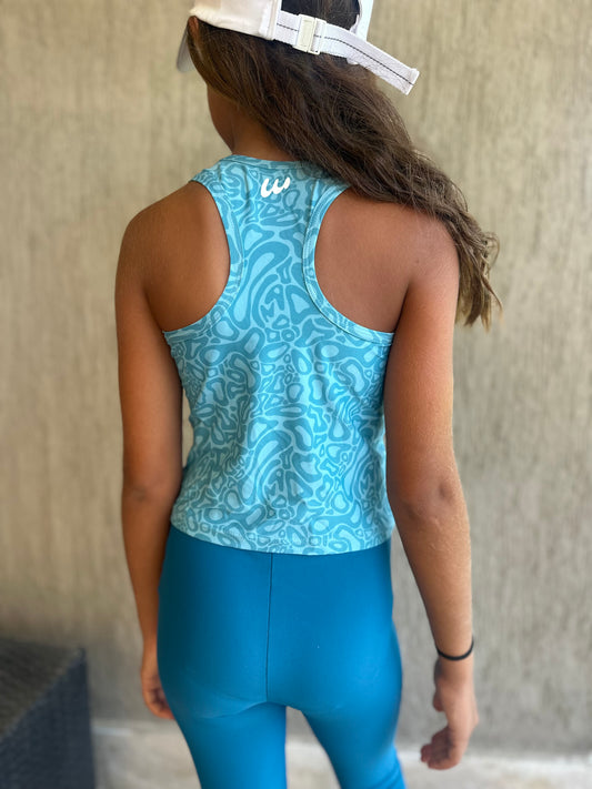 Muscle top (Aqua blue)