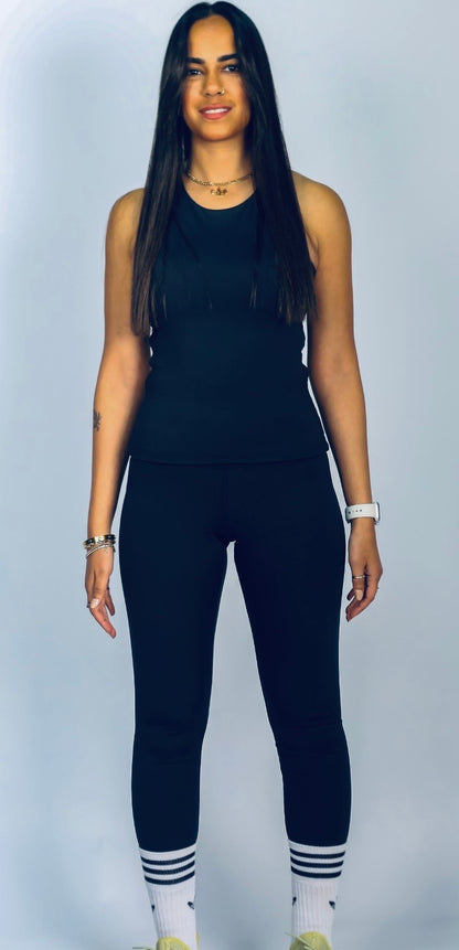 ForHER Black muscle top