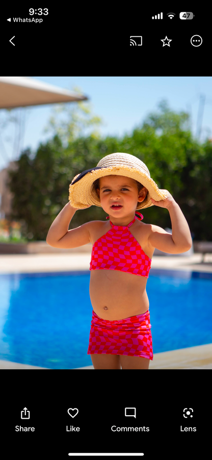 Berries Cache Maillot (skirt only)