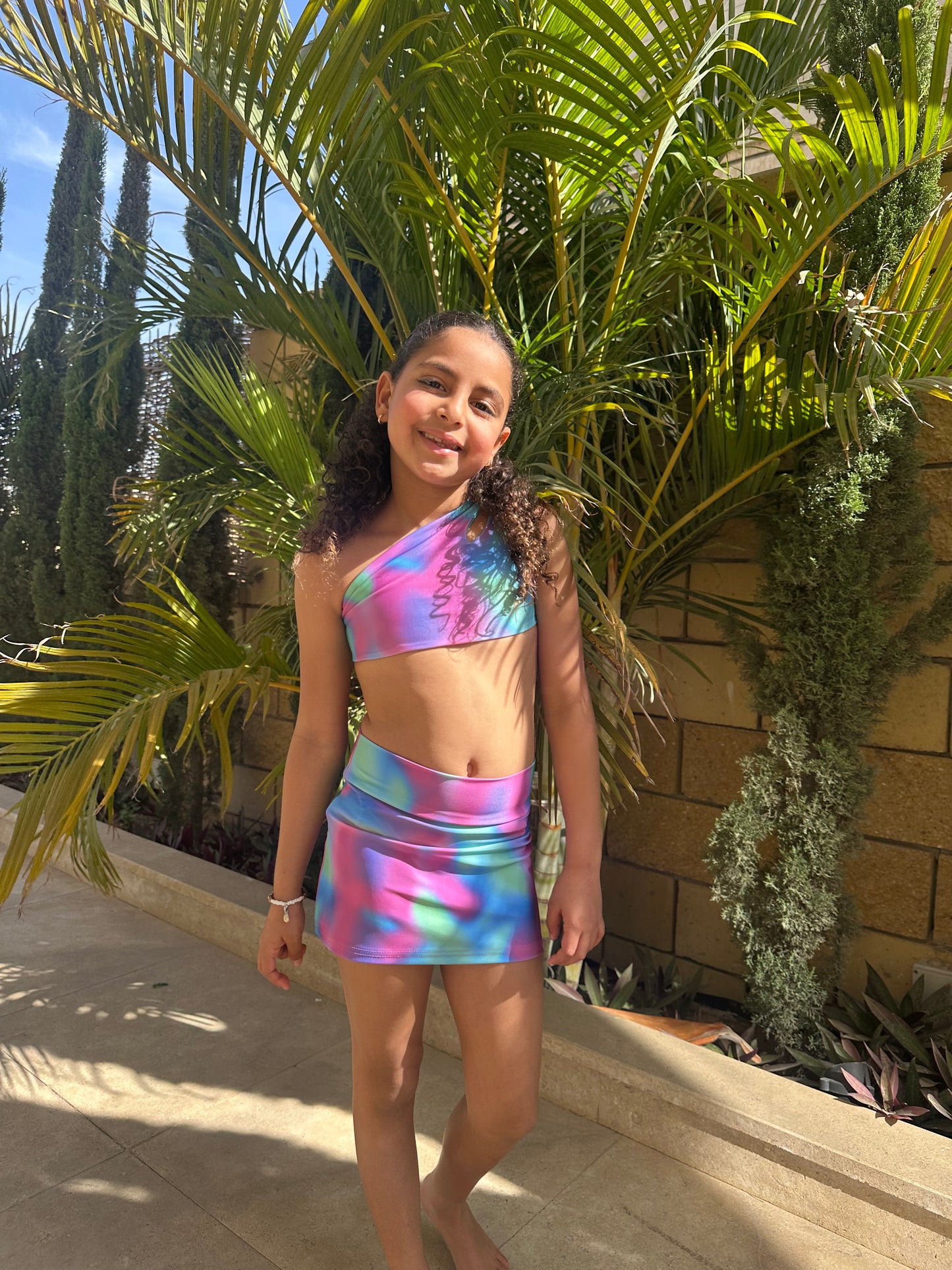 Cotton Candy Cache Maillot (skirt only)